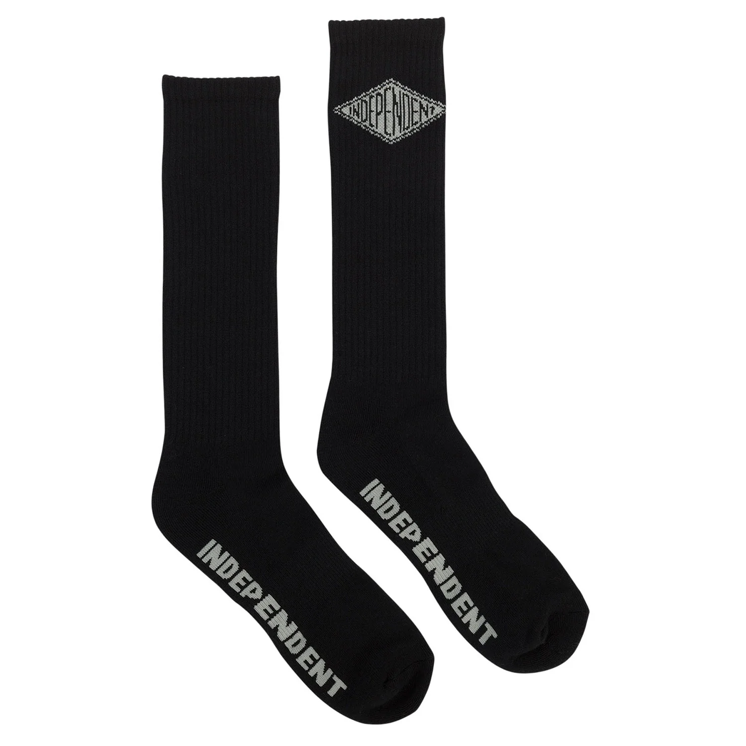 Independent Trucks Socks Diamond Groundwork Crew Black - Image 2