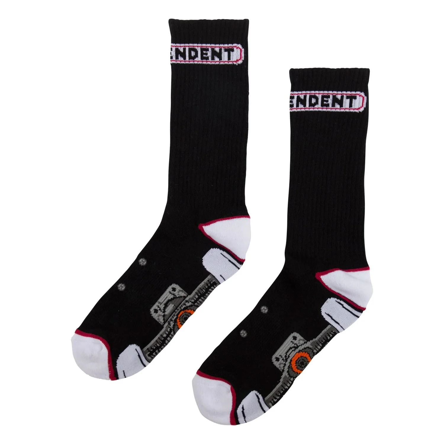 Independent Trucks Socks Truck Crew Black 1 Pair