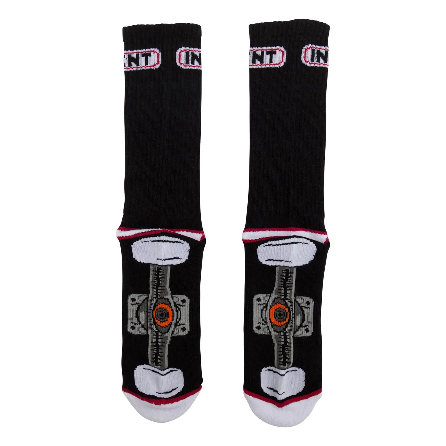 Independent Trucks Socks Truck Crew Black 1 Pair - Image 2