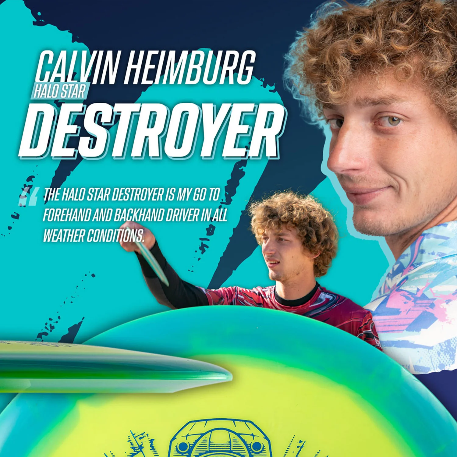 Innova Disc Golf Calvin Heimburg Tour Series Halo Star Destroyer 12/5/-1/3 - Choose Exact Disc - Image 4