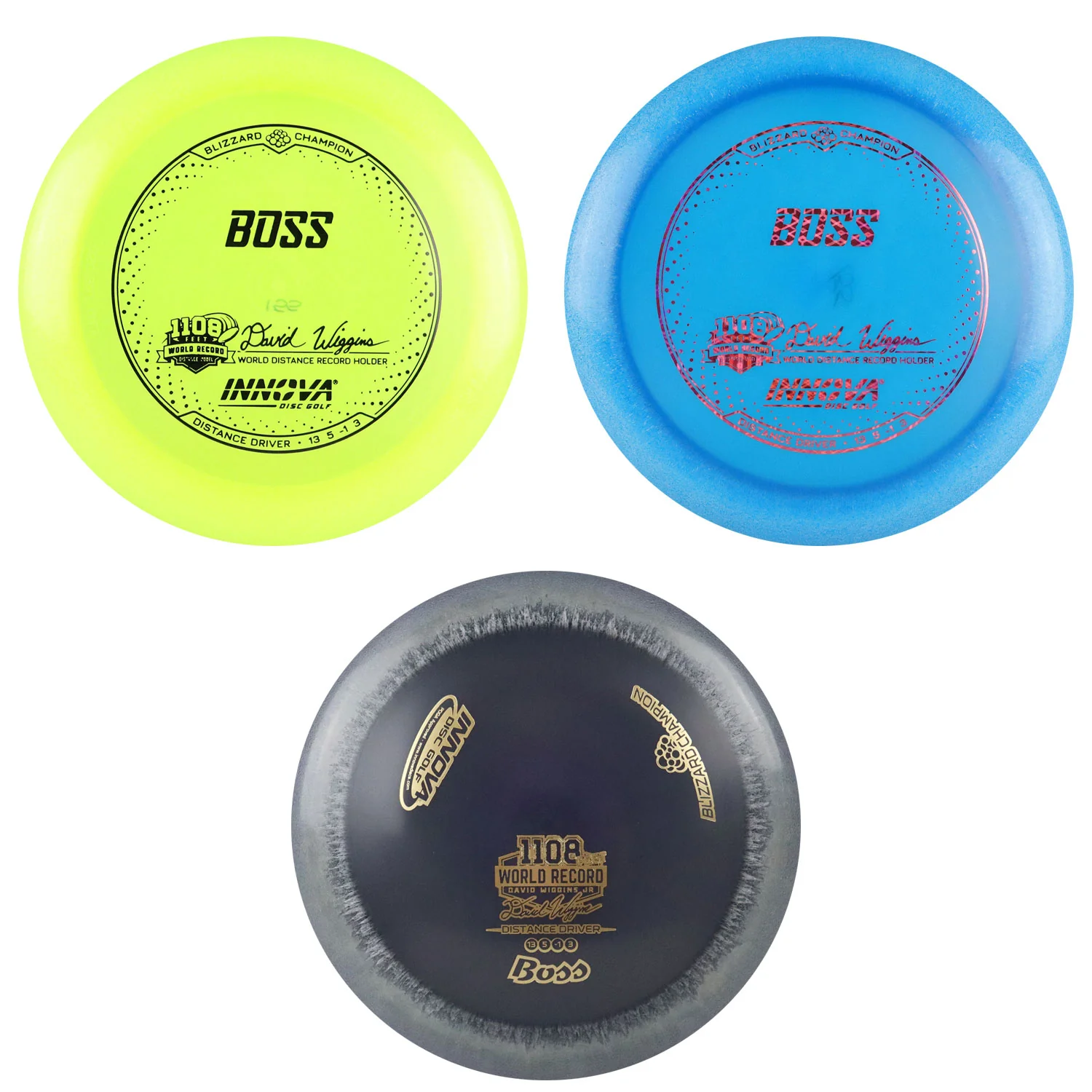 Innova Disc Golf Champion Blizzard Boss Distance Driver 13/5/-1/3 - Choose Exact Disc