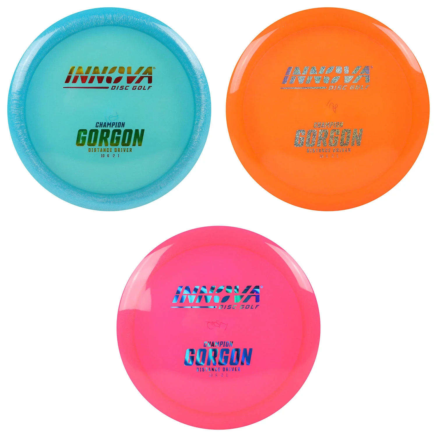 Innova Disc Golf Champion Gorgon Distance Driver 10/6/-2/1 - Choose Exact Disc