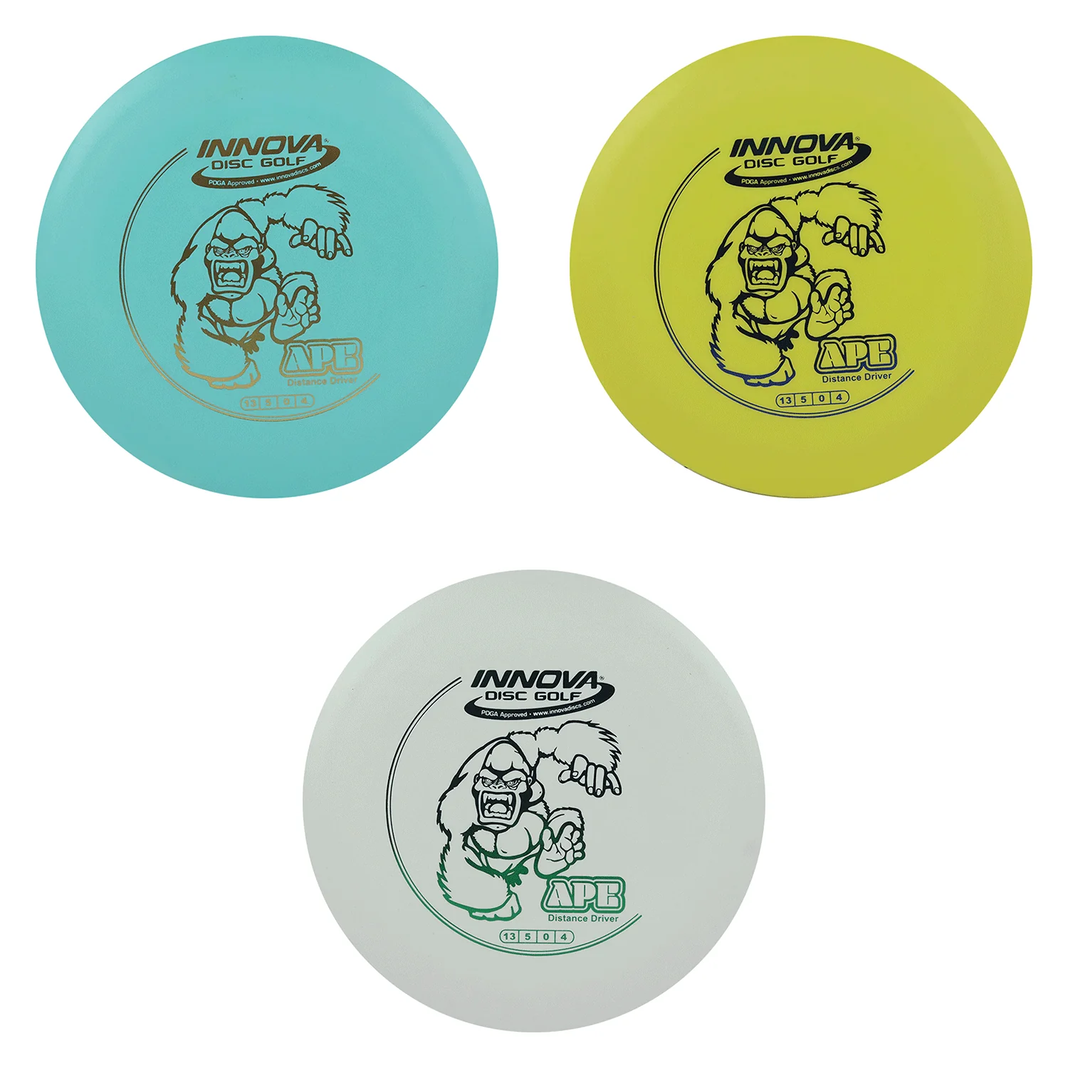Innova Disc Golf DX Ape Distance Driver 13/5/0/4 - Choose Exact Disc