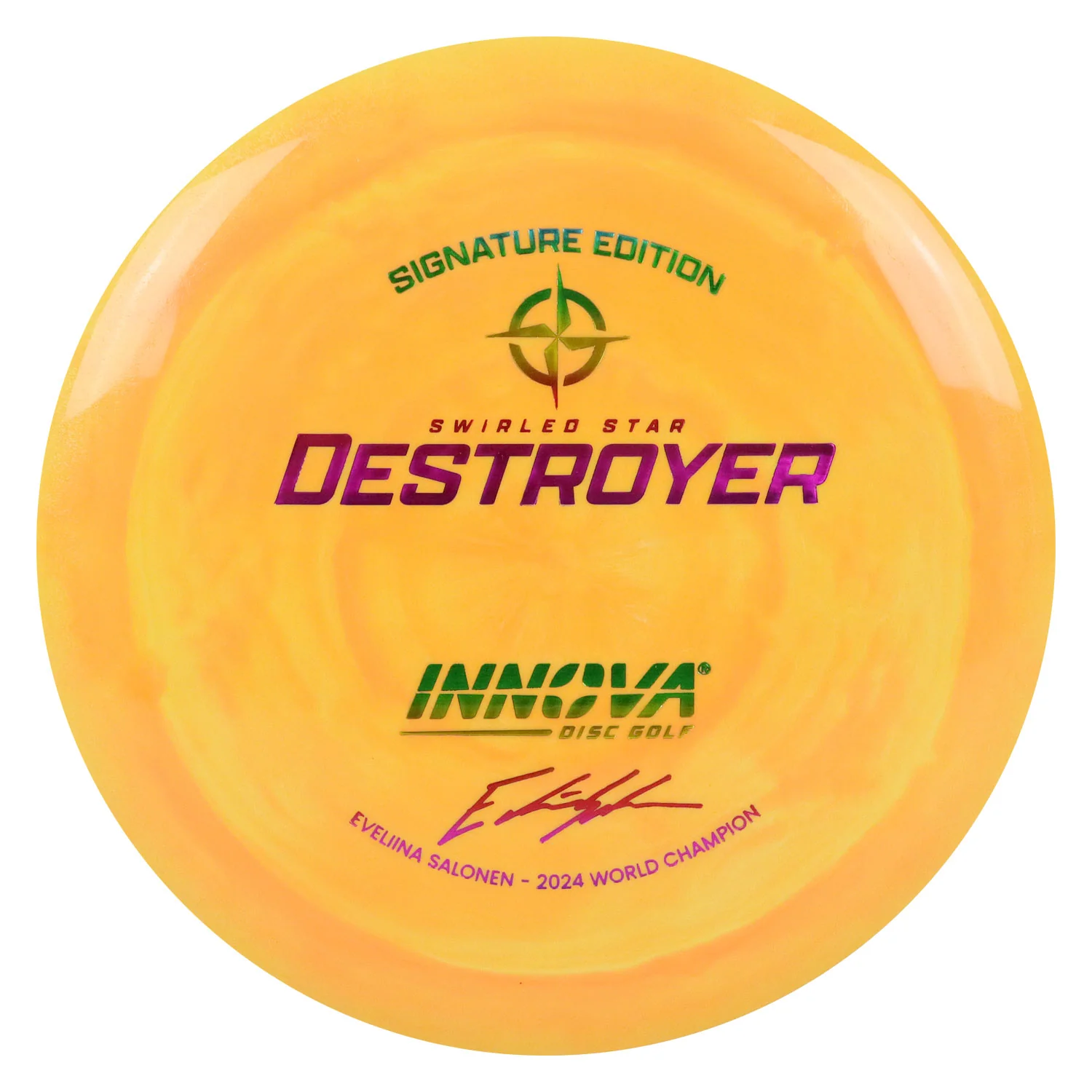 Innova Disc Golf Evelina Salonen 2024 World Champion Swirled Star Destroyer - Choose Exact Disc - Image 7