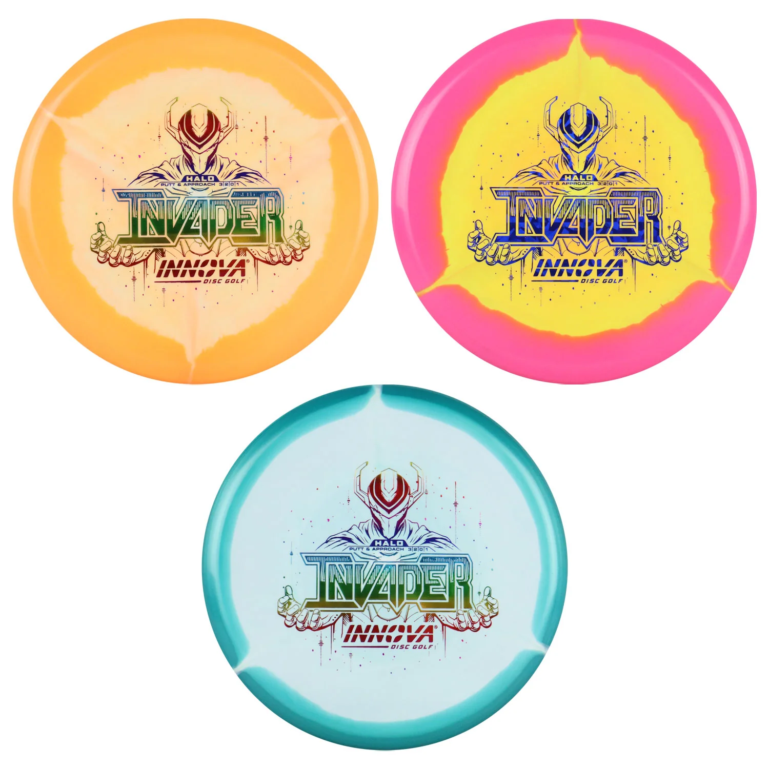 Innova Disc Golf Halo Star Invader Putter 3/2/0/1 - Choose Exact Disc
