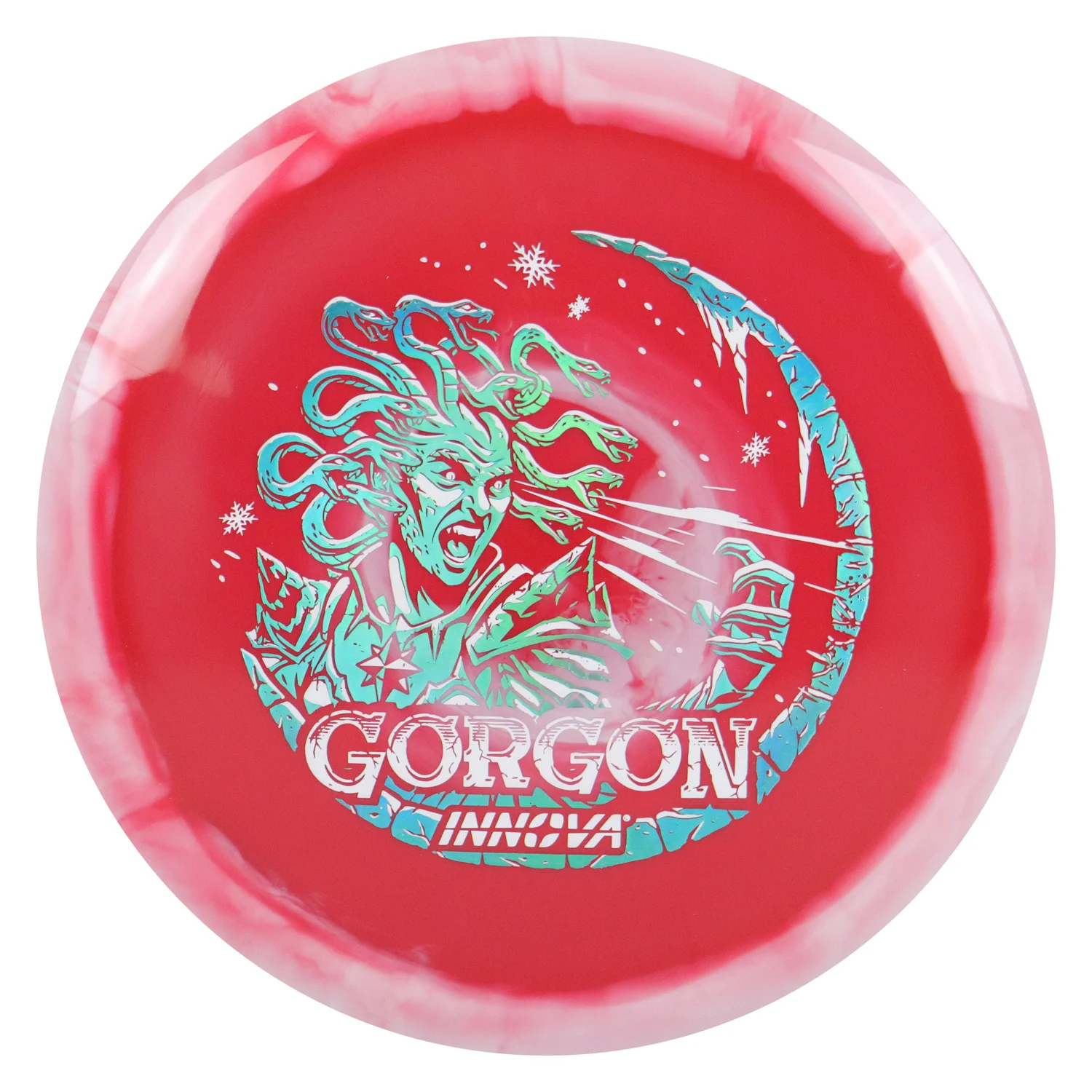 Innova Disc Golf Holiday 2Color Halo Star Gorgon w/ Free Luster Snowflake Mini - Choose Exact Disc - Image 6