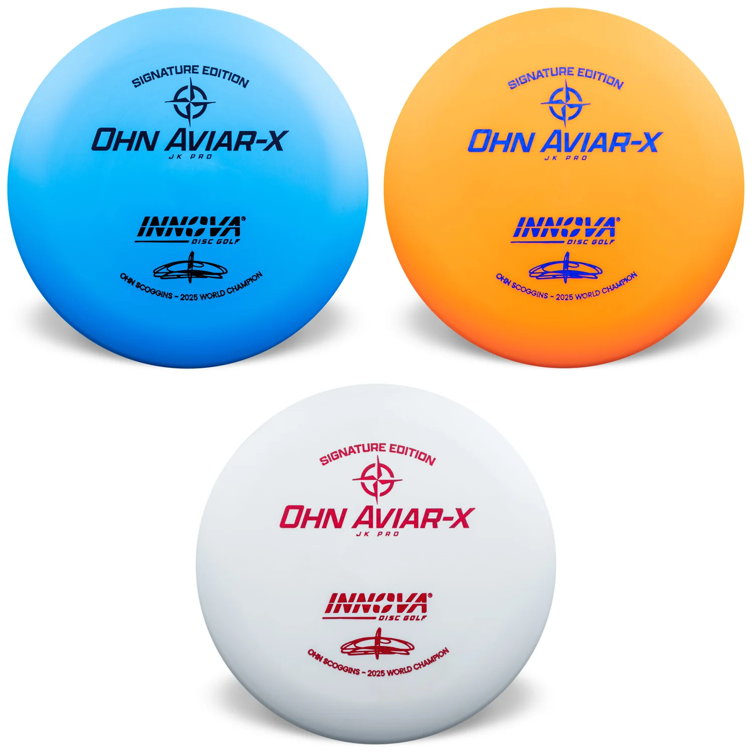 Innova Disc Golf JK Pro Ohn Scoggins Aviar-X Putter 2/3/0/2 - Choose Exact Disc