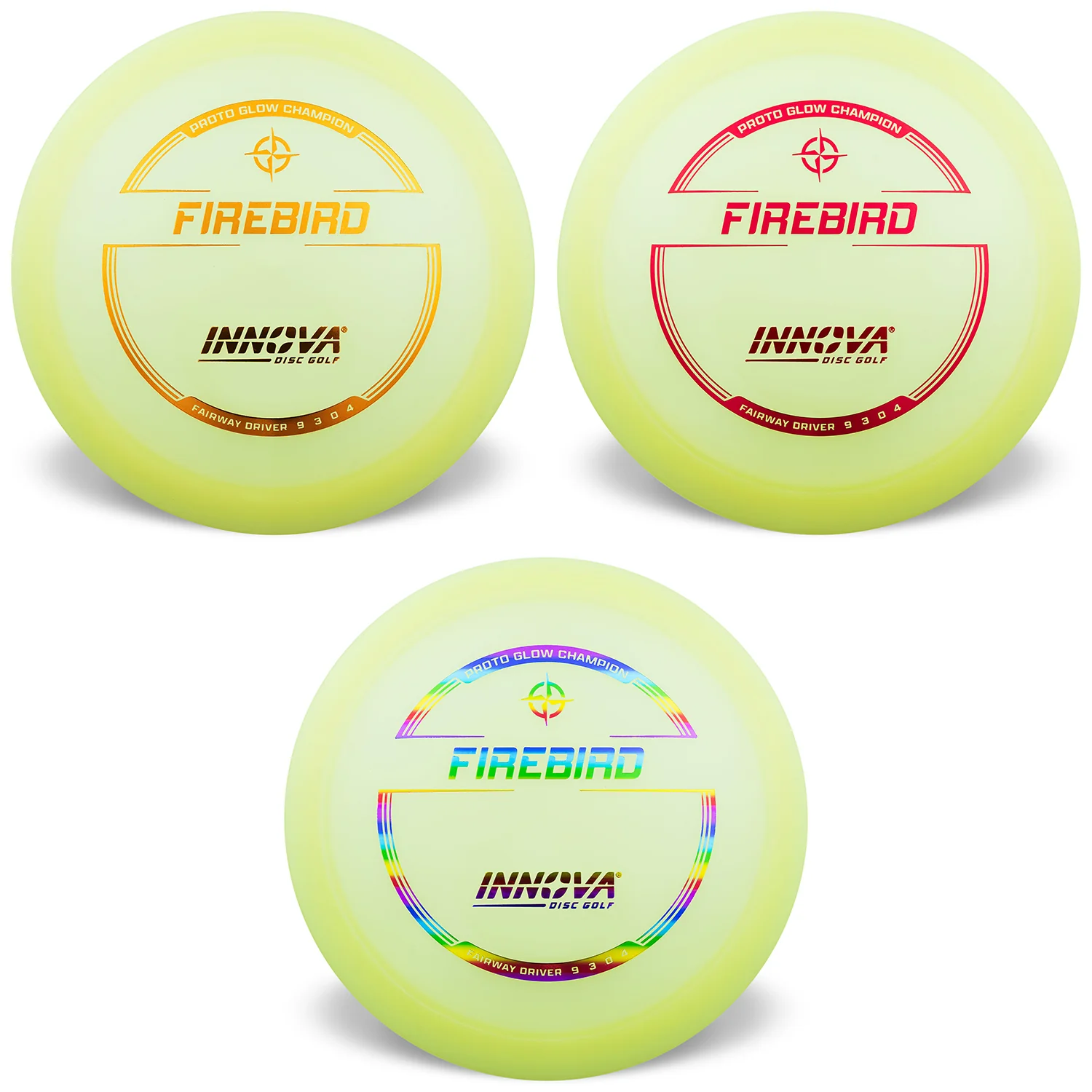 Innova Disc Golf Proto Glow Champion Firebird Fairway Driver 9/3/0/4 - Choose Exact Disc