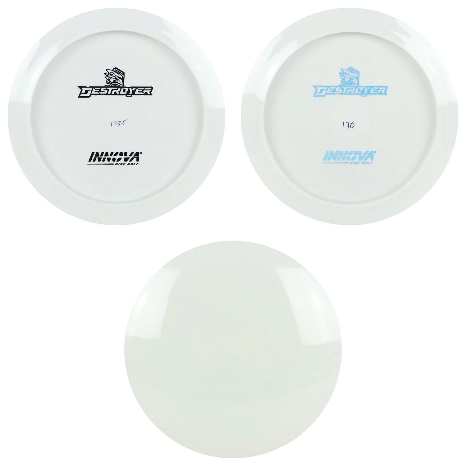 Innova Disc Golf Star Destroyer All White Bottom Stamp Driver 12/5/-1/3 - Choose Exact Disc
