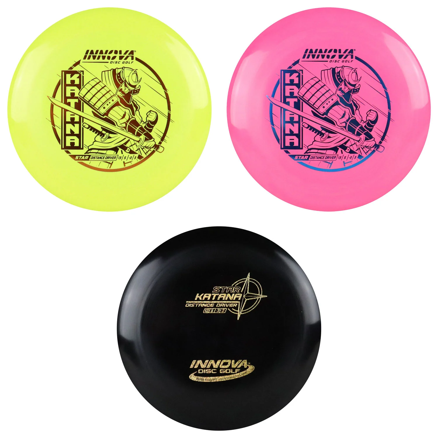 Innova Disc Golf Star Katana Distance Driver 13/5/-3/3 - Choose Exact Disc