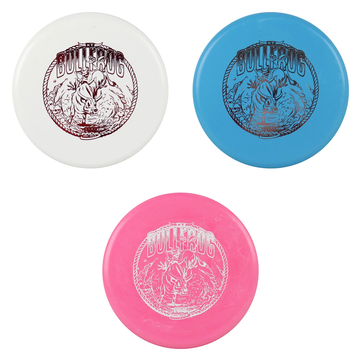 Innova Disc Golf XT Bullfrog Putter 3/1/0/1 - Choose Exact Disc