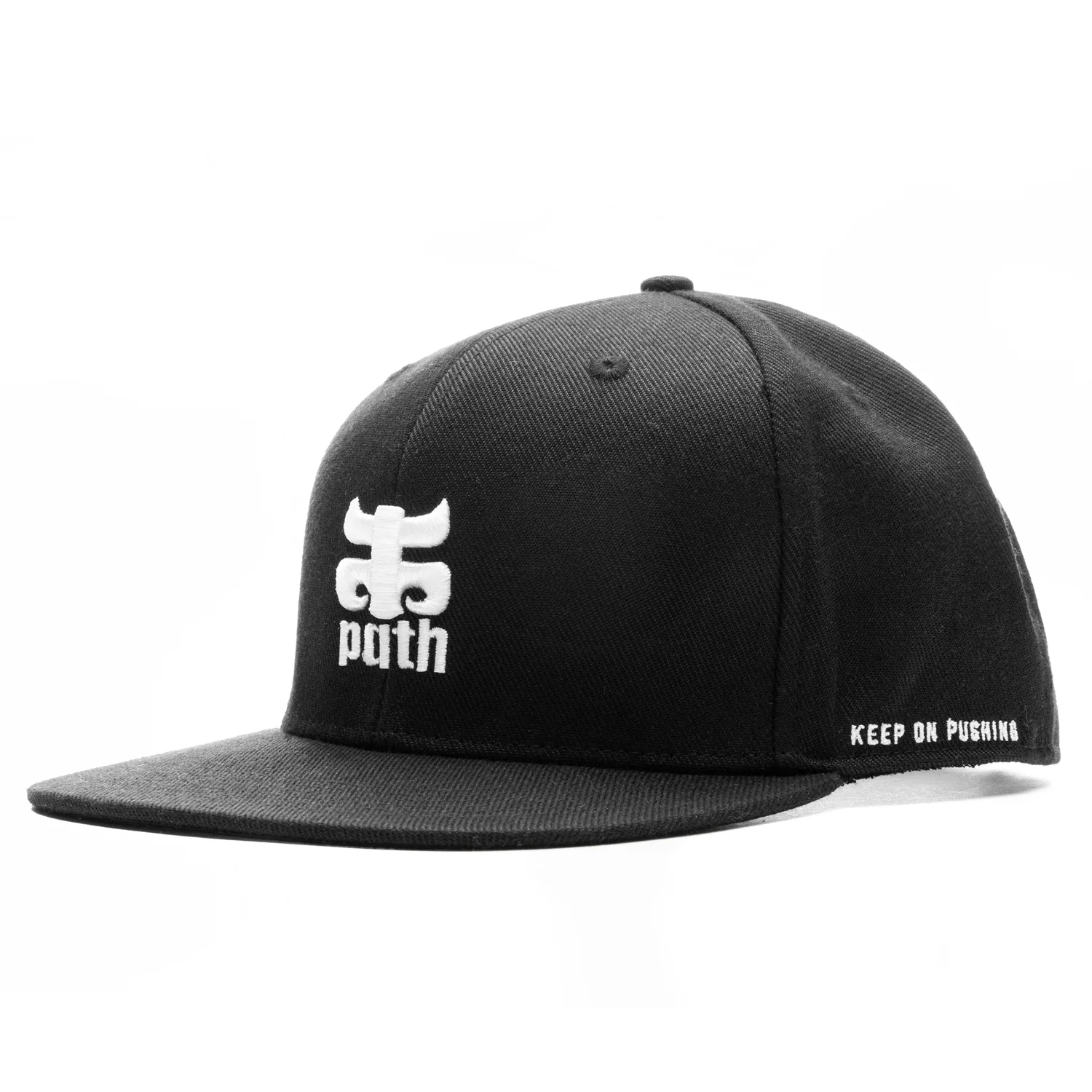Ipath Hat Icon Snapback Black/White - Image 2