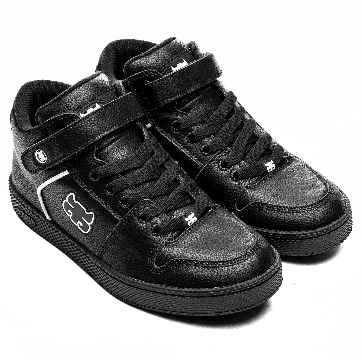 Ipath Skateboard Shoes Grasshopper Black Pebble Leather - Image 3