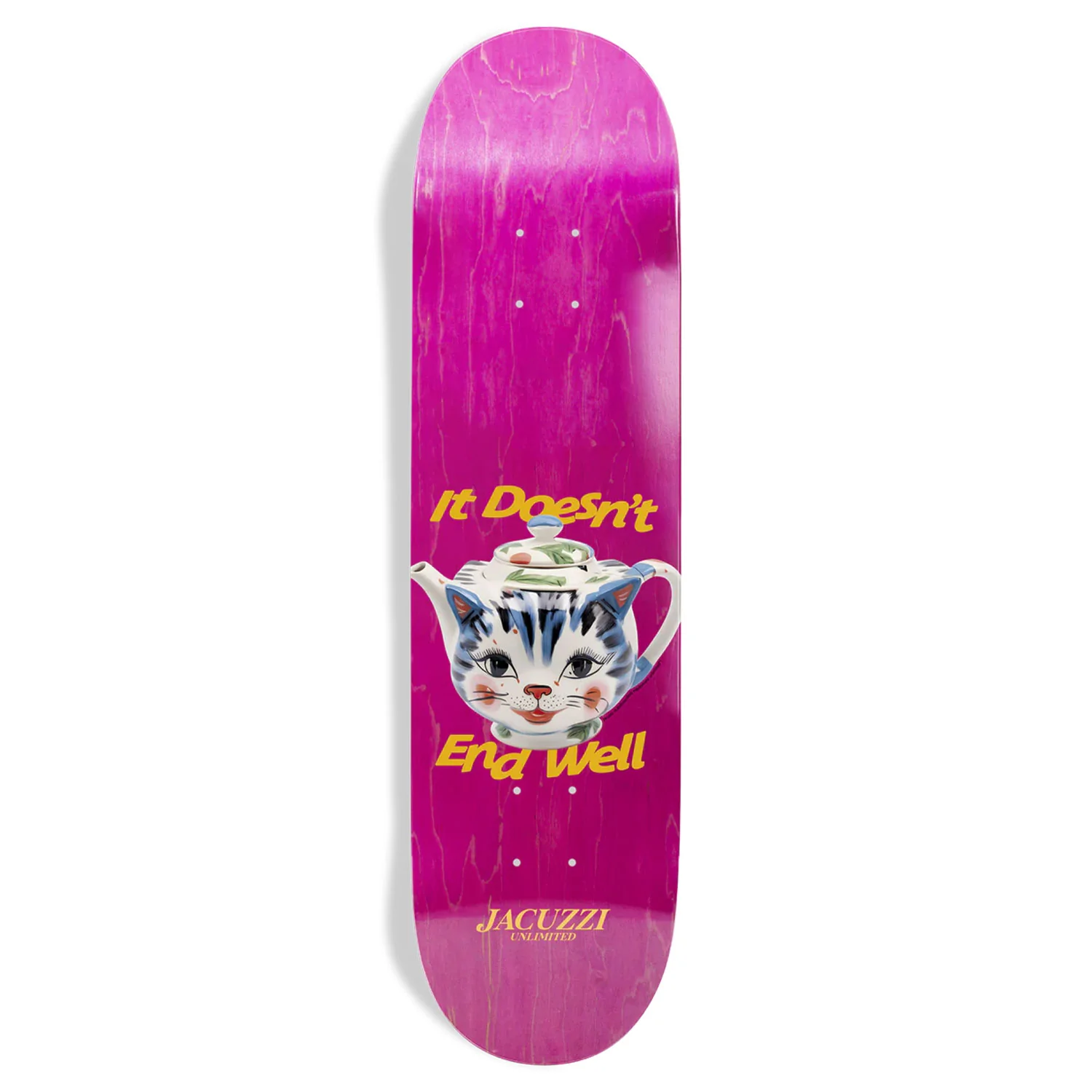Jacuzzi Premium Skateboard with Indy Trucks, Pig Wheels - 8.125" Tea Pot - Image 2