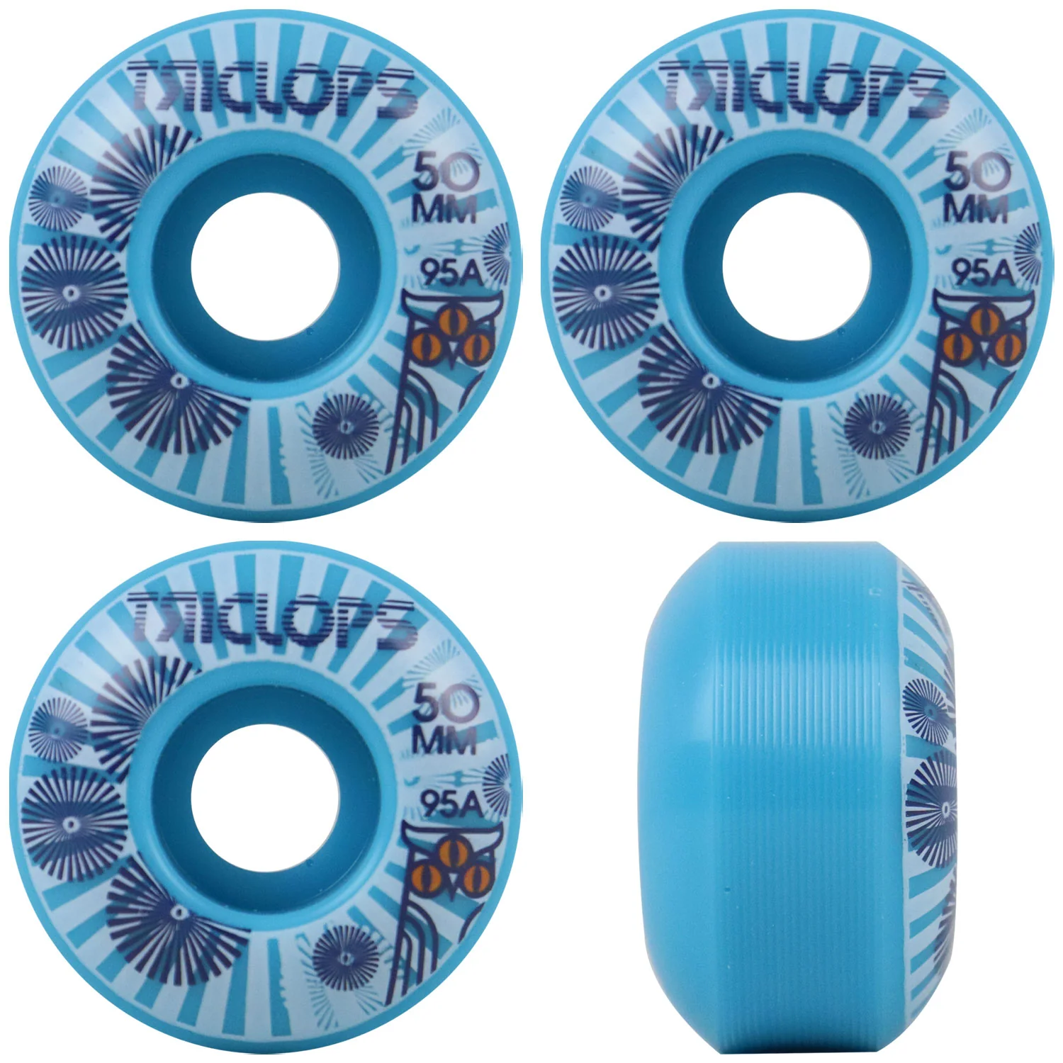 Jacuzzi Premium Skateboard with Indy Trucks, Triclops Wheels - 8.375" Michael Pulizzi Horse Power - Image 4