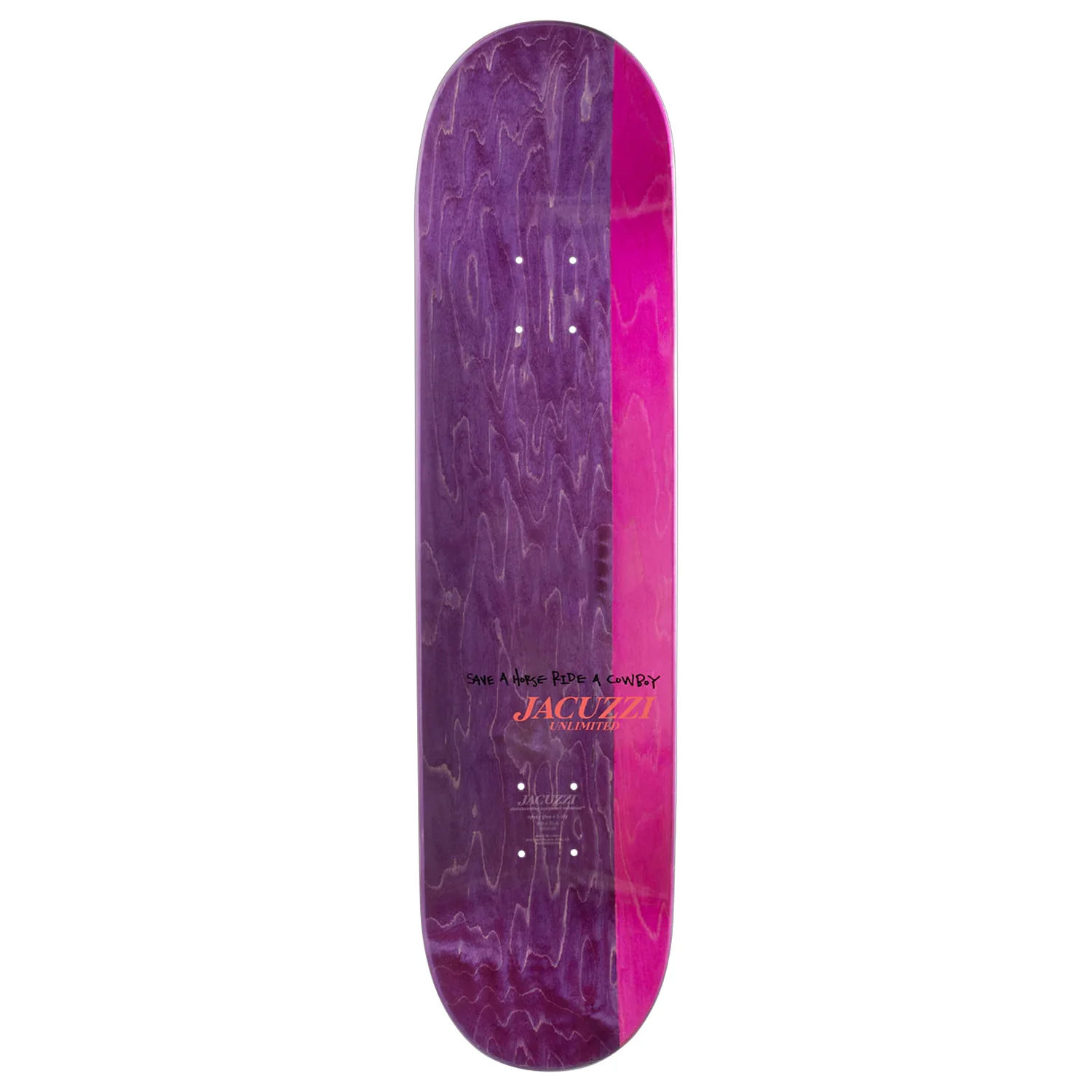 Jacuzzi Skateboard Complete Caswell Berry Free Range Tan 8.25" x 32" - Image 2