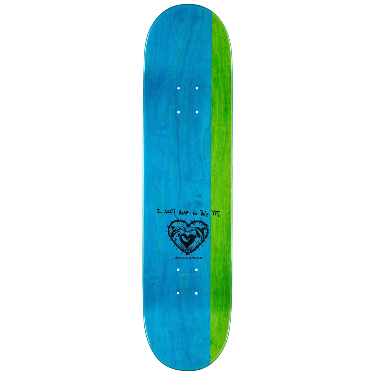 Jacuzzi Skateboard Complete Caswell Berry KO Yellow 8.25" x 32" - Image 2