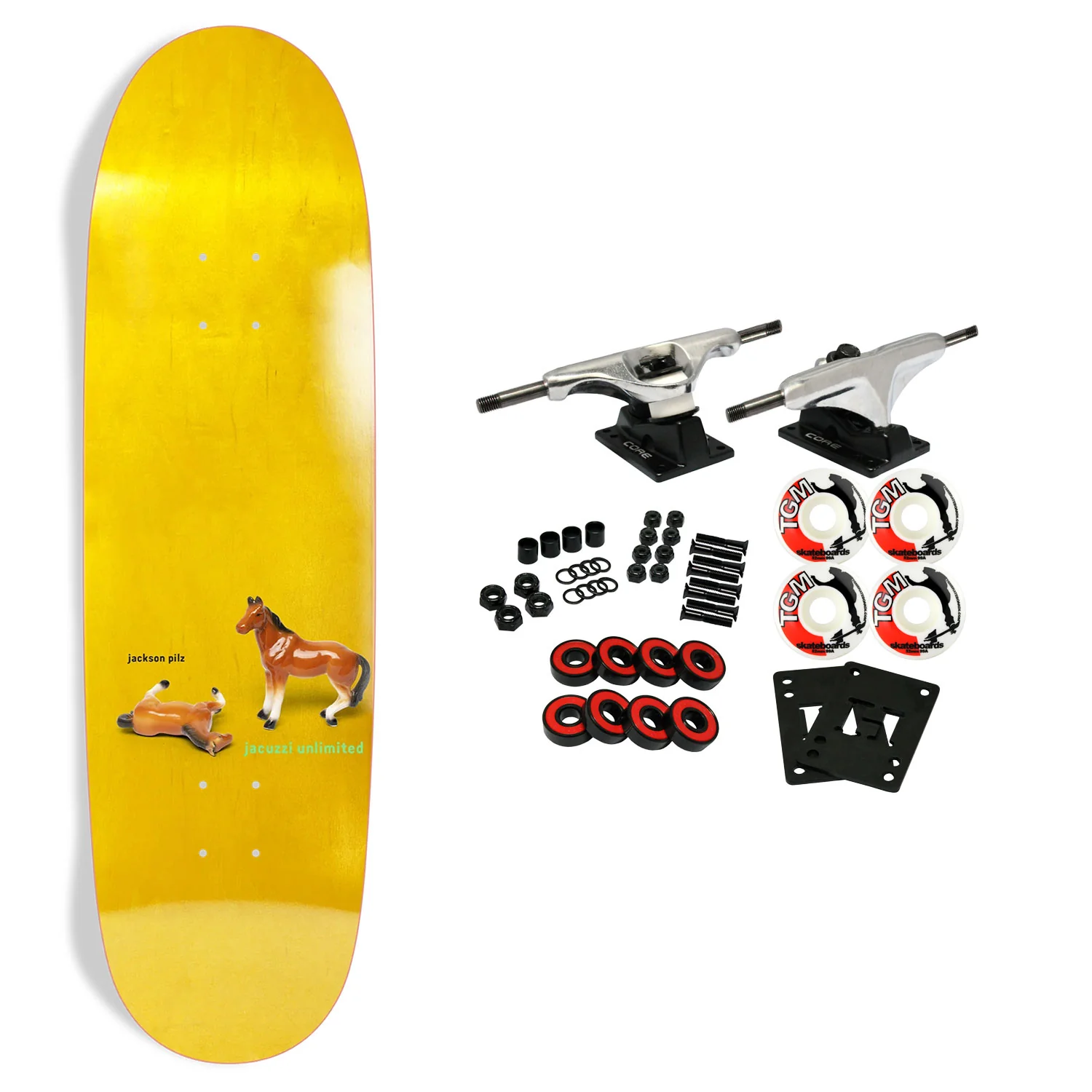 Jacuzzi Skateboard Complete Pilz Horse Play 9.125" x 32.3"