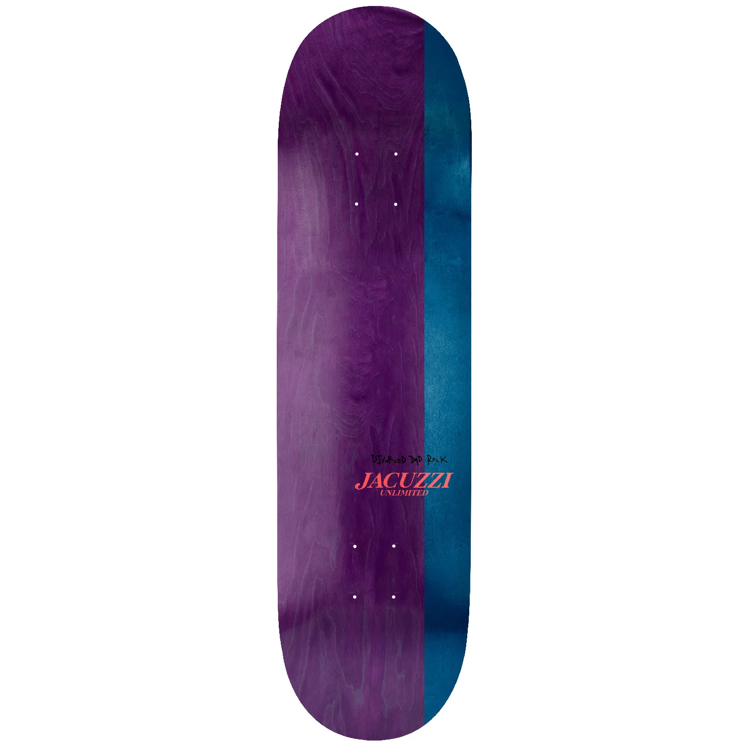 Jacuzzi Skateboard Deck John Dilo Projection 8.5" x 32.3" - Image 2