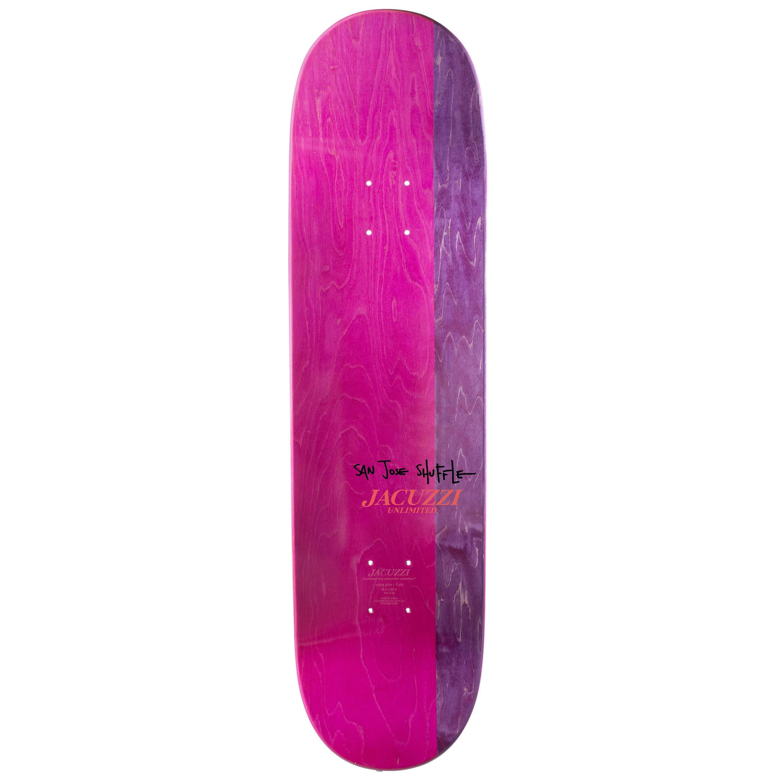 Jacuzzi Skateboard Deck Louie Barletta Later 8.0" x 31.6" - Image 2