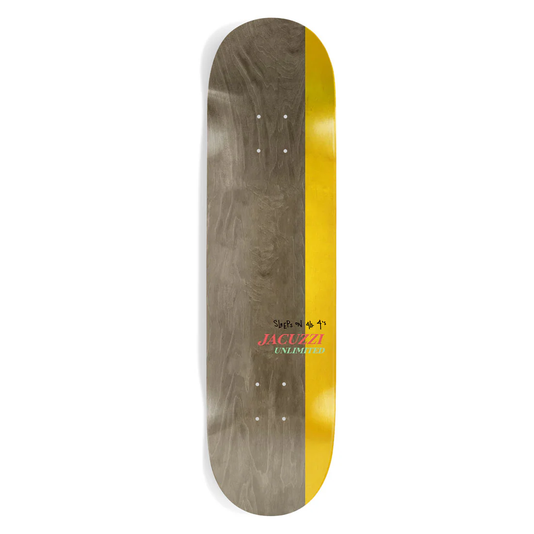 Jacuzzi Skateboard Deck Michael Pulizzi Piggy Neon Green 8.25" x 32" - Image 2