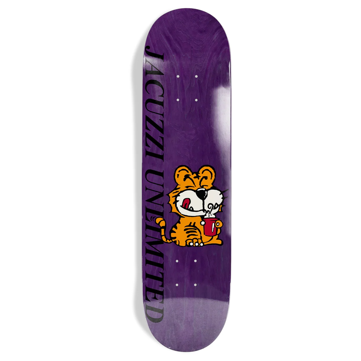 Jacuzzi Skateboard Deck Pur Purple 8.25" x 32"