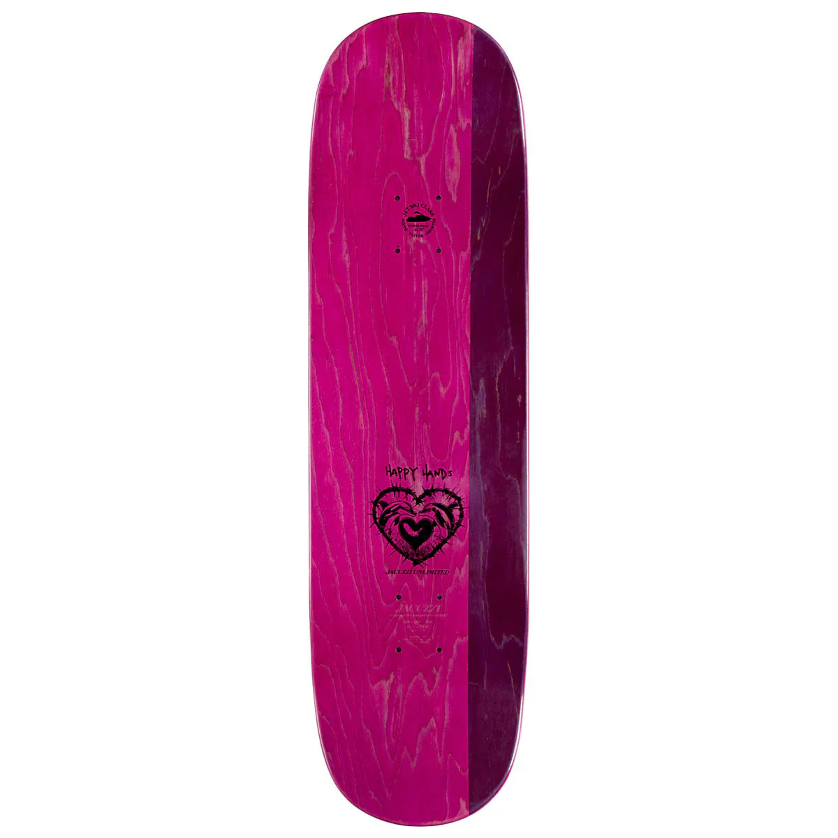 Jacuzzi Skateboard Deck Rainbow Hands Jet Ski 8.25" x 31.3" - Image 2