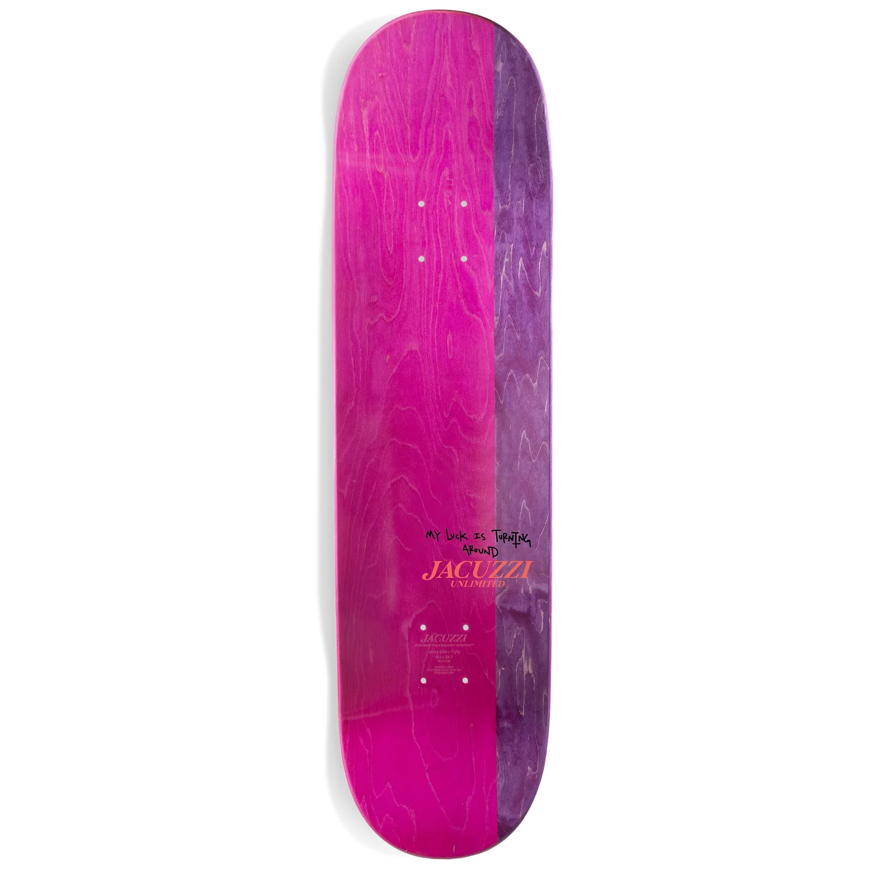 Jacuzzi Skateboard Deck Smash Jet Ski 8.5" x 31.7" - Image 2