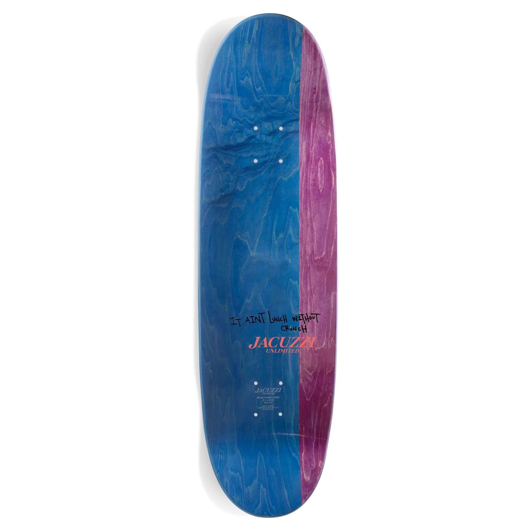 Jacuzzi Skateboard Deck Tony Latham Ring of Fire 9.125" x 32.1" - Image 2