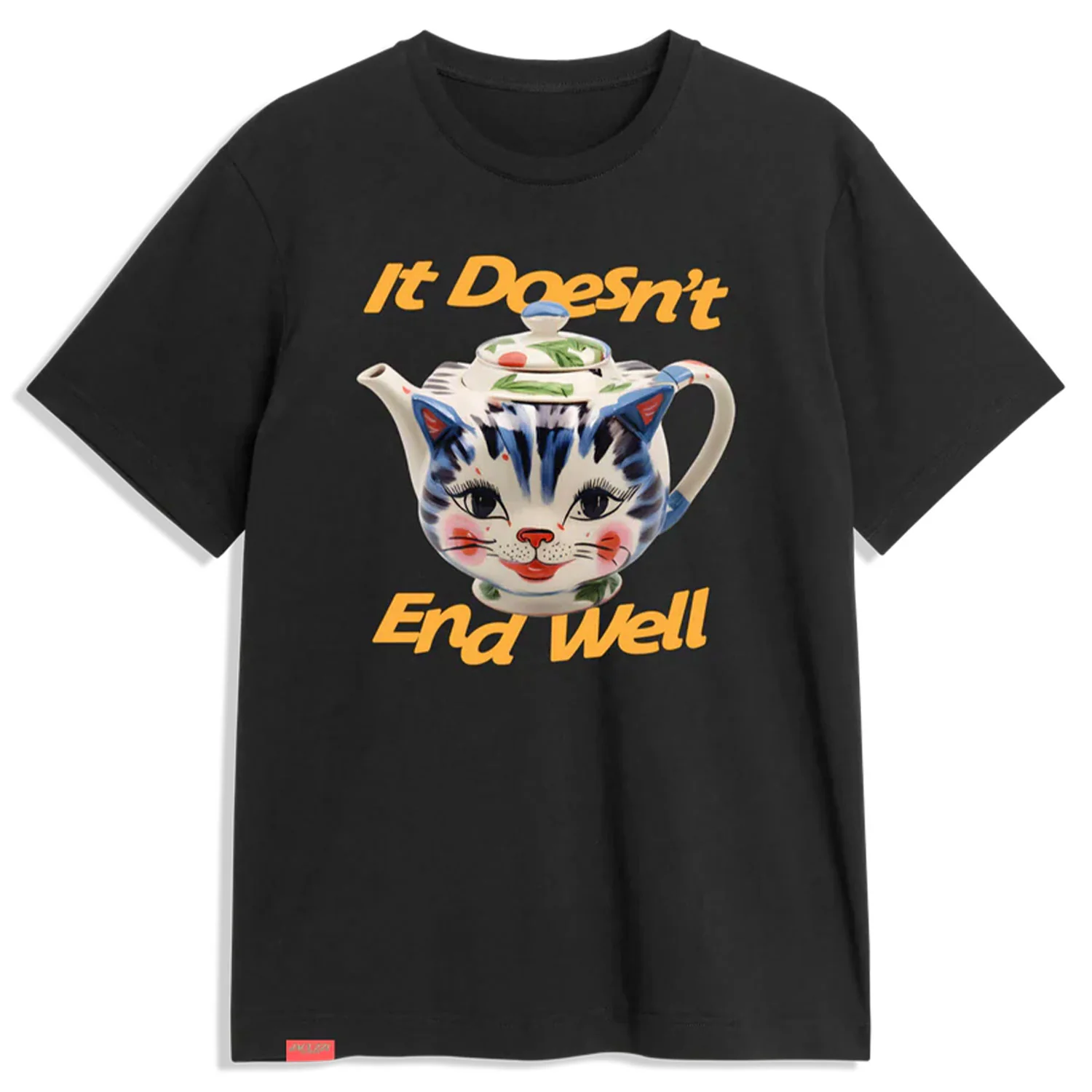 Jacuzzi Skateboards Shirt Tea Pot Black