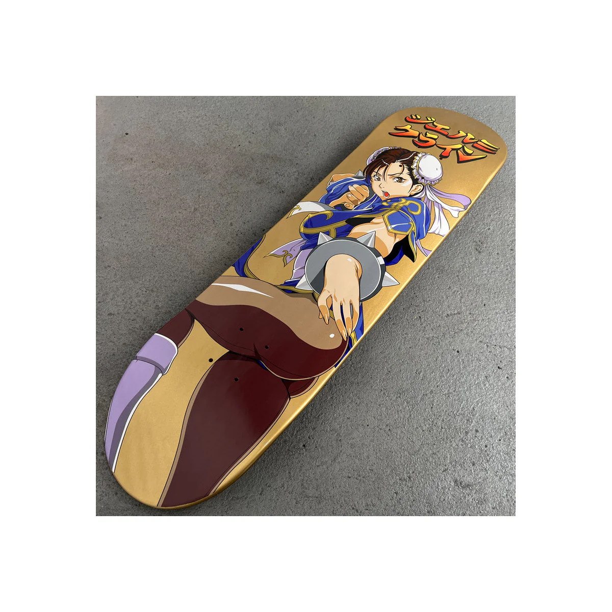 JK Industries Skateboard Deck Chun Li 2 8.25" x 32.25" - Image 3