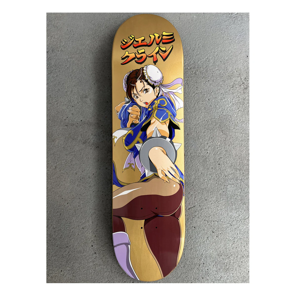 JK Industries Skateboard Deck Chun Li 2 8.25" x 32.25" - Image 4