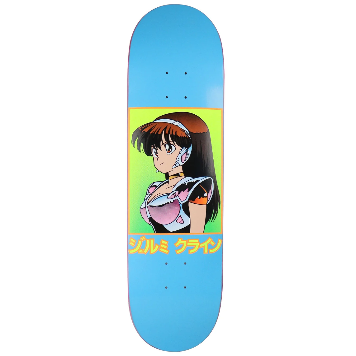 JK Industries Skateboard Deck Dream Girl Popsicle Blue 8.5" Hook Ups