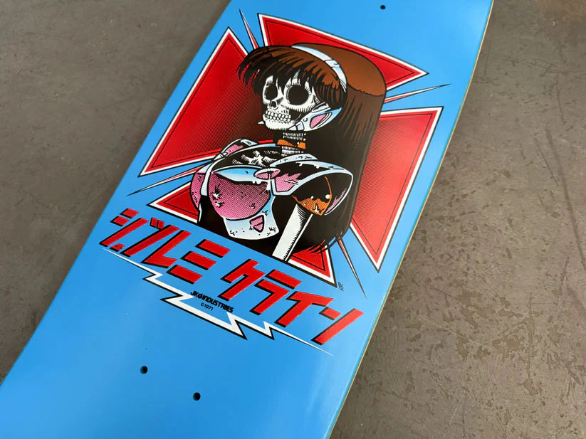 JK Industries Skateboard Deck Dream Hawk 9.5" x 31.75" Hook Ups - Image 2