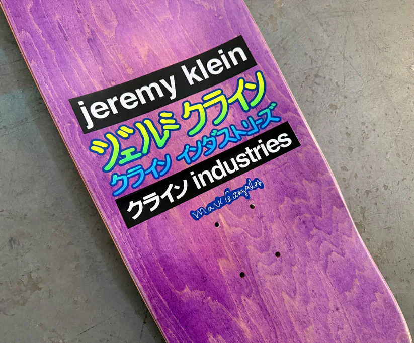 JK Industries Skateboard Deck Gonz Dream Girl 9.5" x 31.75" Hook Ups - Image 2