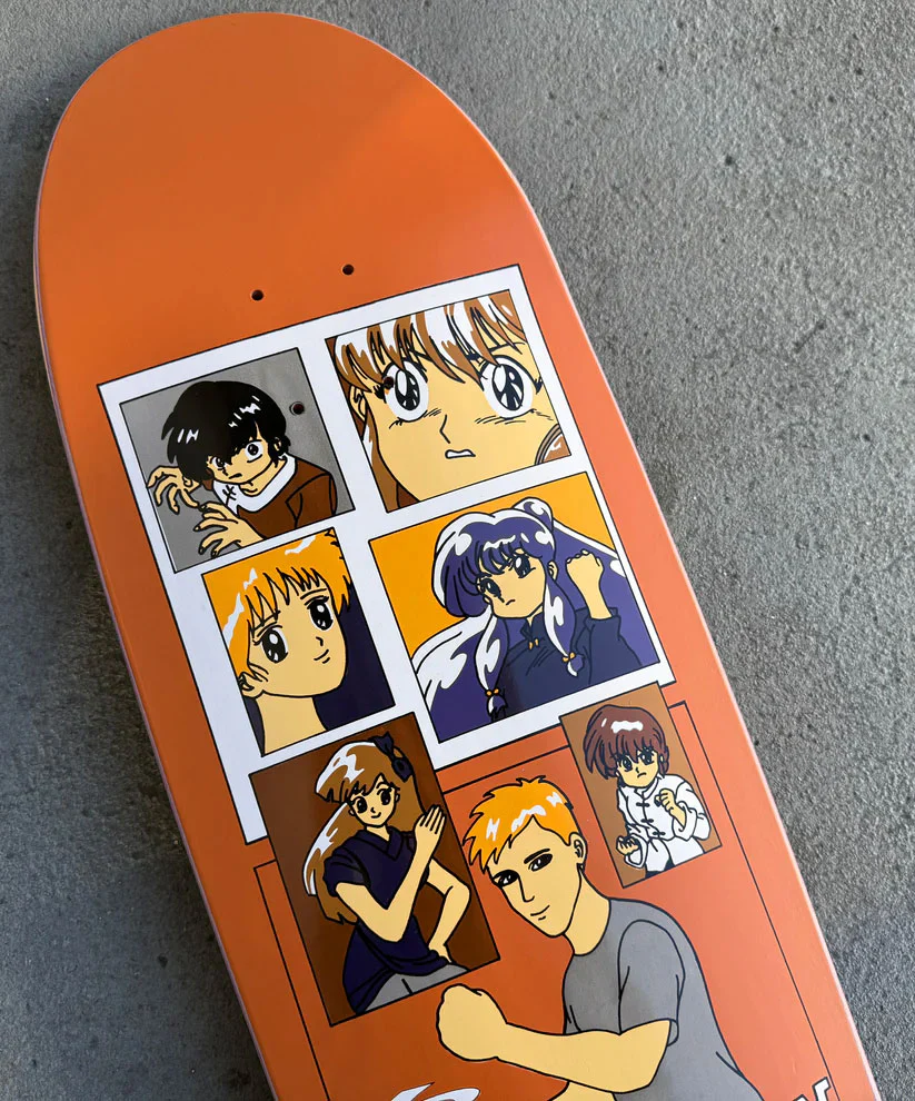 JK Industries Skateboard Deck Kung Fu Kids 9.5" x 31.75" Hook Ups - Image 3