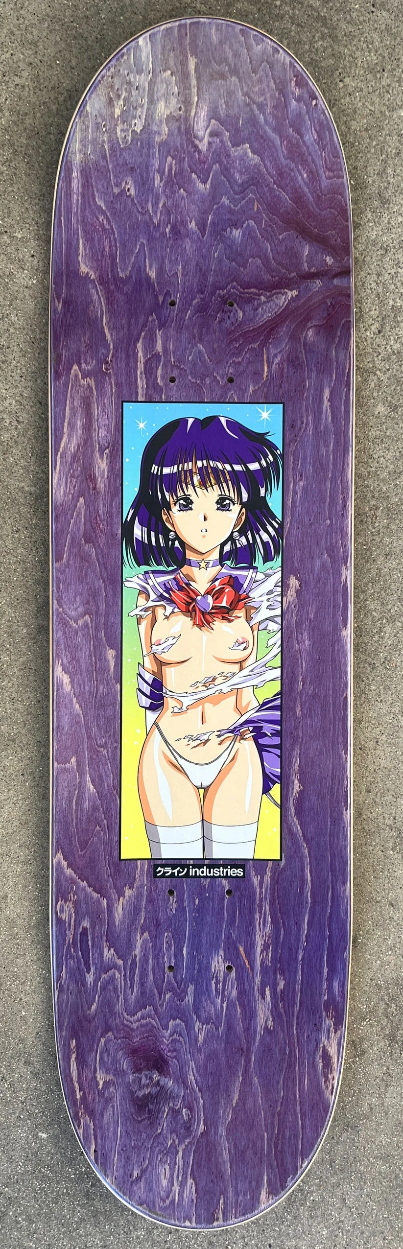 JK Industries Skateboard Deck Sailor Saturn 8.5" Hook Ups - Image 3