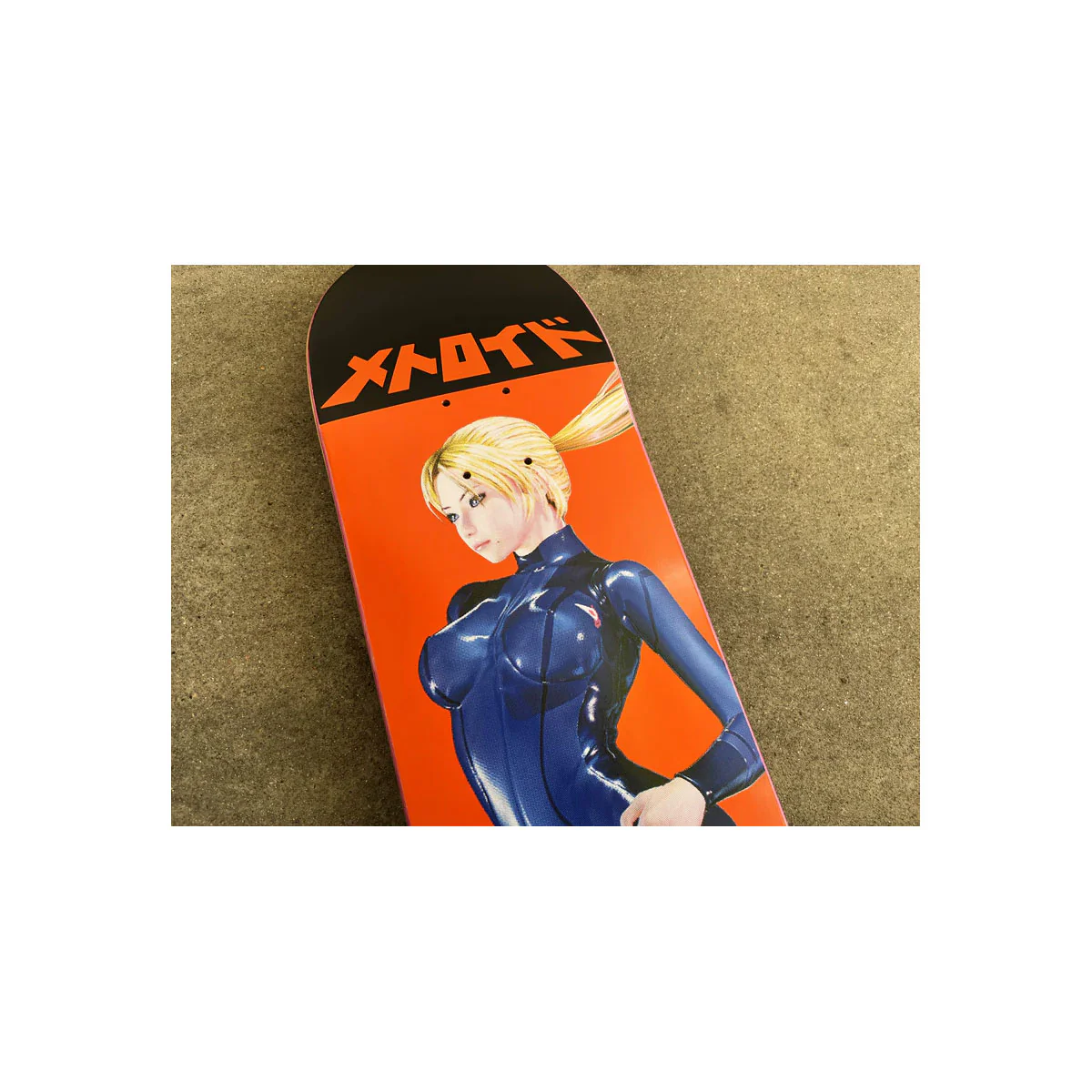 JK Industries Skateboard Deck Samus Zero Suit 8.5" x 32.25" - Image 5