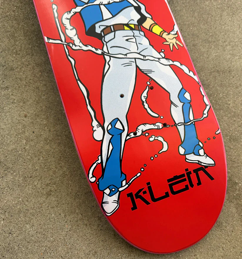 JK Industries Skateboard Deck Wataru 7.75" x 31" Hook Ups - Image 2