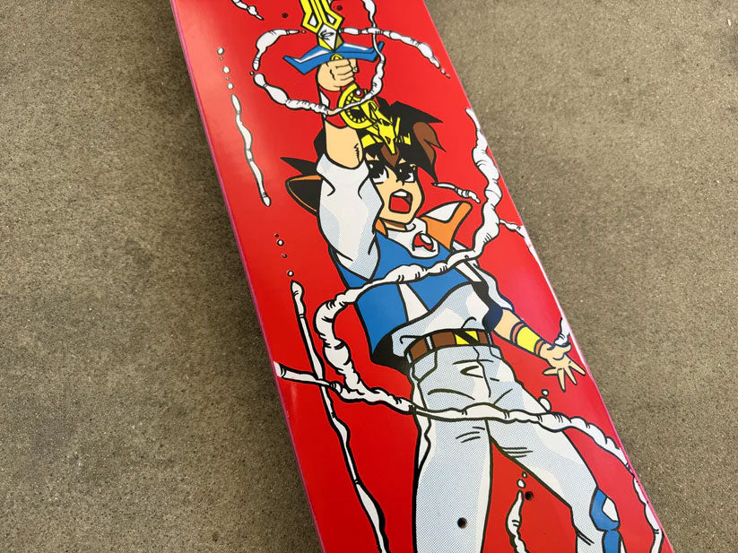 JK Industries Skateboard Deck Wataru 7.75" x 31" Hook Ups - Image 3