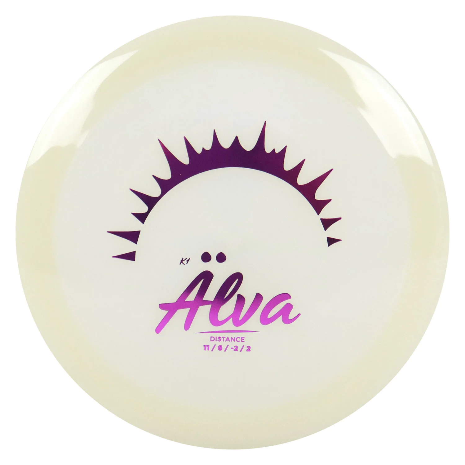 Kastaplast Disc Golf K1 Glow Alva Distance Driver 11/6/-2/2 - Choose Exact Disc - Image 4