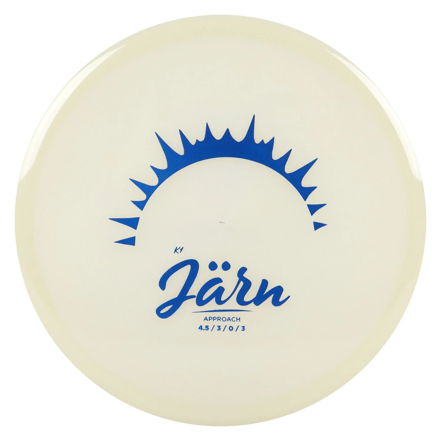 Kastaplast Disc Golf K1 Glow Jarn Putter 4.5/3/0/3 - Choose Exact Disc - Image 3