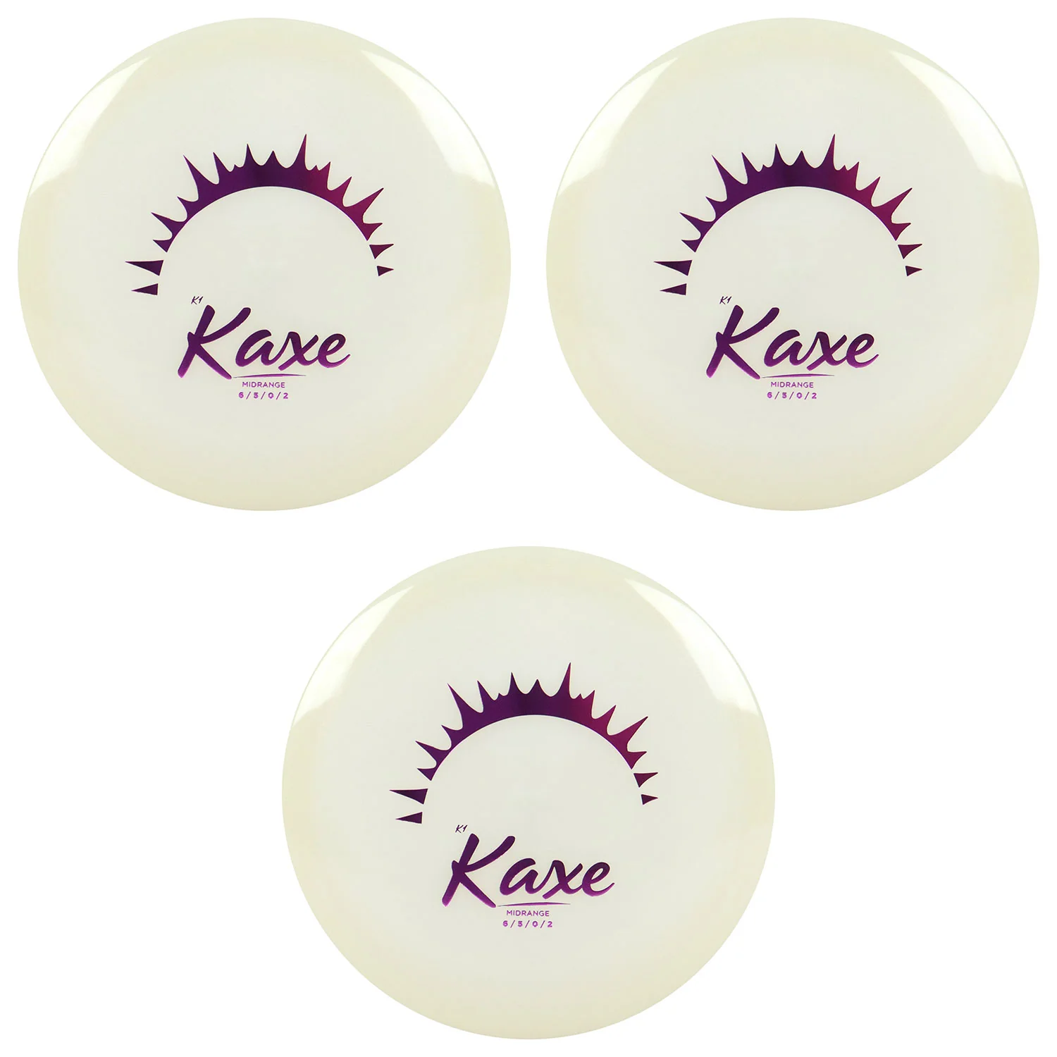 Kastaplast Disc Golf K1 Glow Kaxe Midrange 6/5/0/2 - Choose Exact Disc