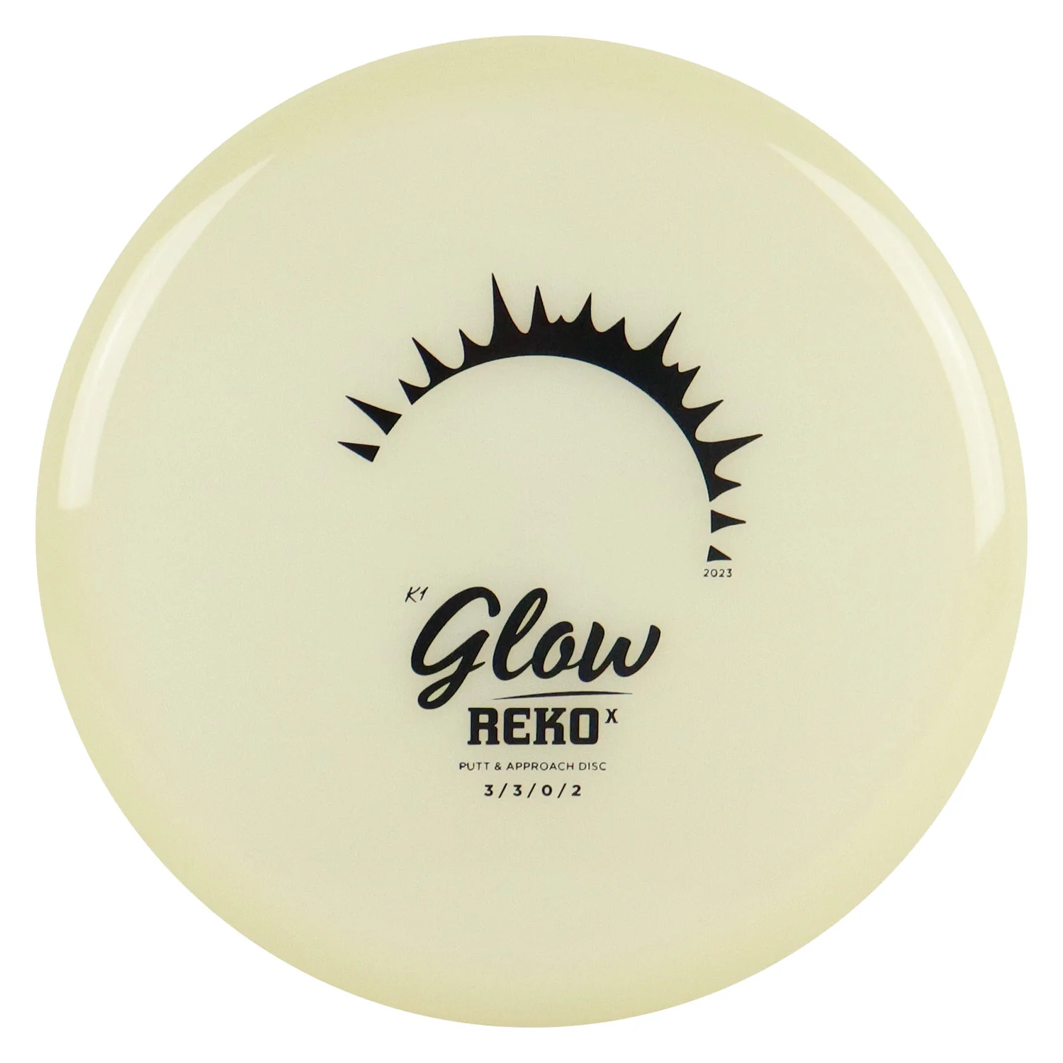 Kastaplast Disc Golf K1 Glow Reko X Putter 3/3/0/2 - Choose Exact Disc - Image 2