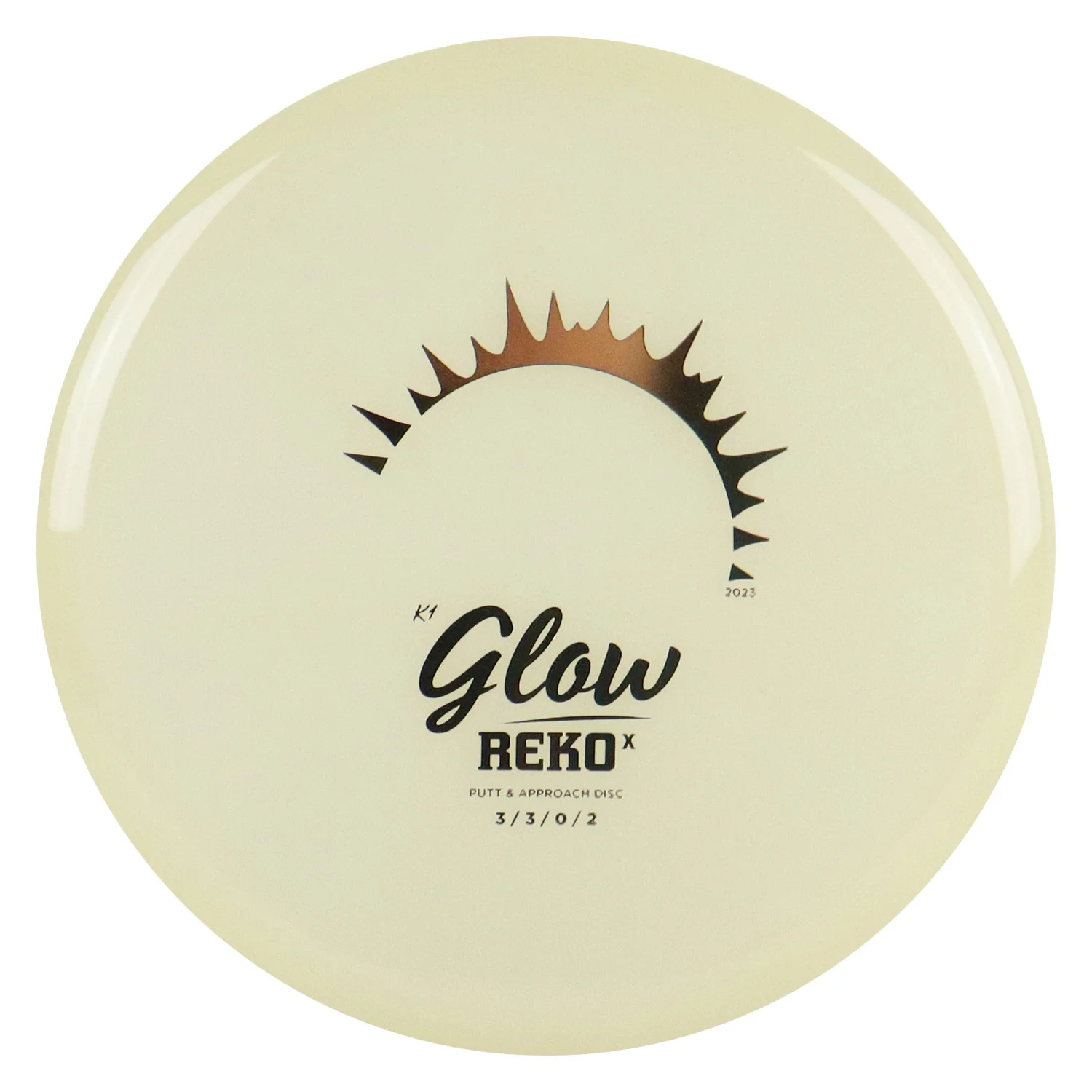 Kastaplast Disc Golf K1 Glow Reko X Putter 3/3/0/2 - Choose Exact Disc - Image 3