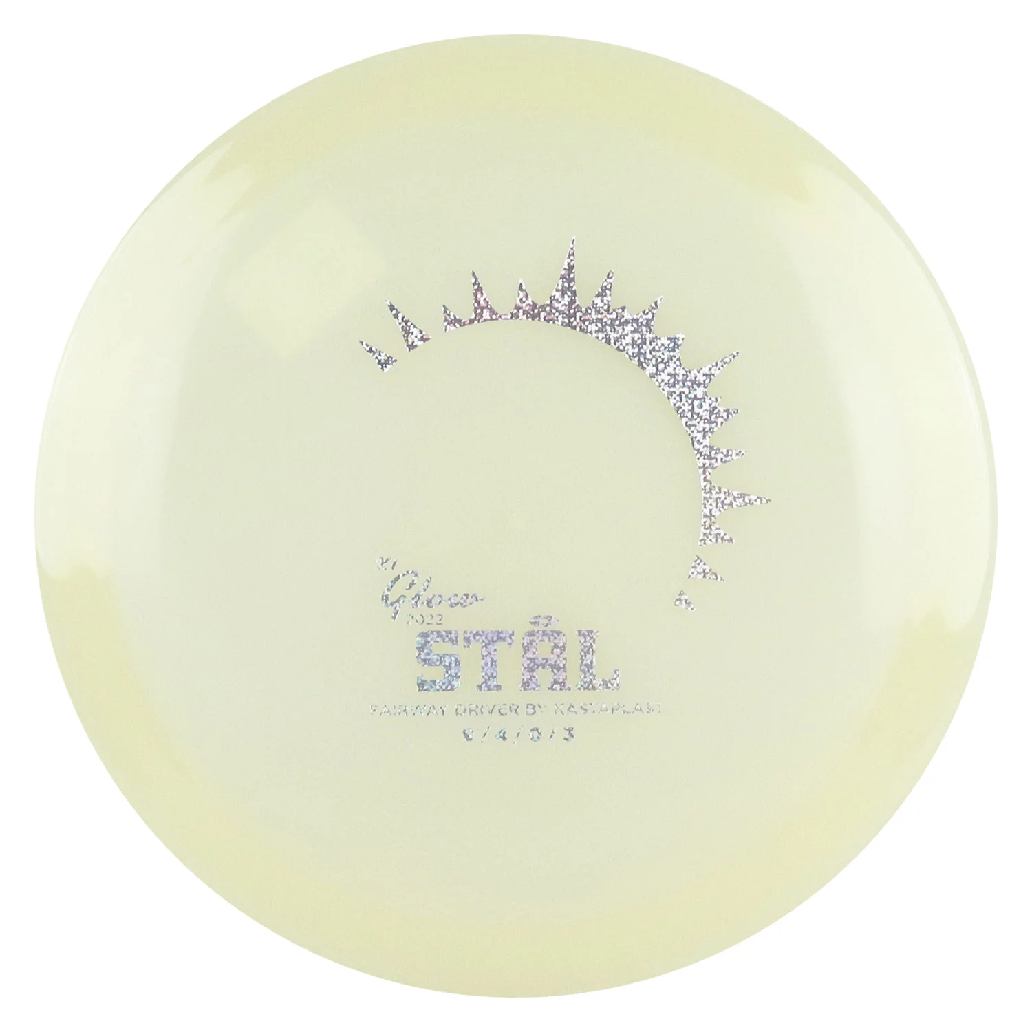 Kastaplast Disc Golf K1 Glow Stal Fairway Driver 9/4/0/3 - Choose Exact Disc - Image 2