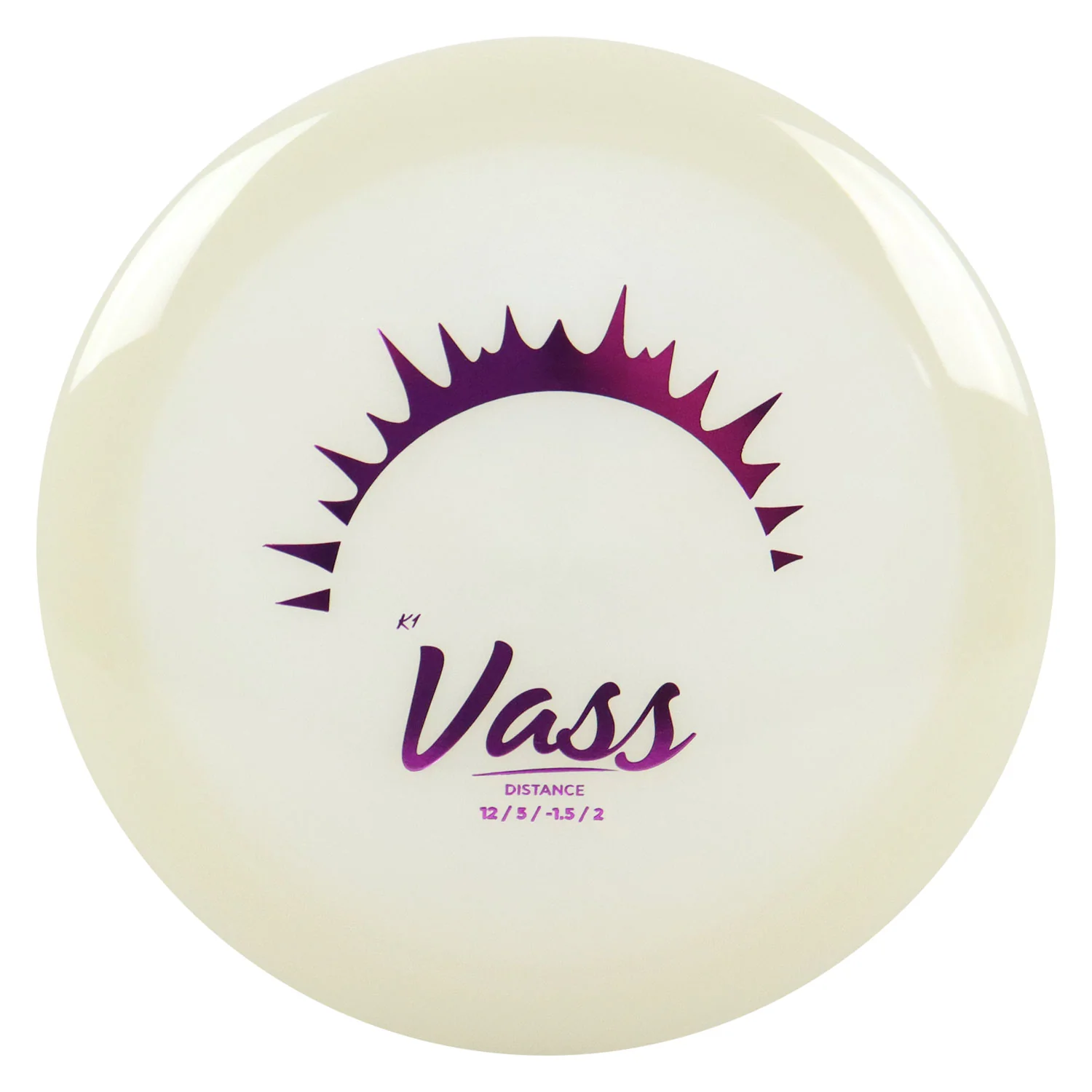 Kastaplast Disc Golf K1 Glow Vass Distance Driver 12/5/-1.5/2 -Choose Exact Disc - Image 5
