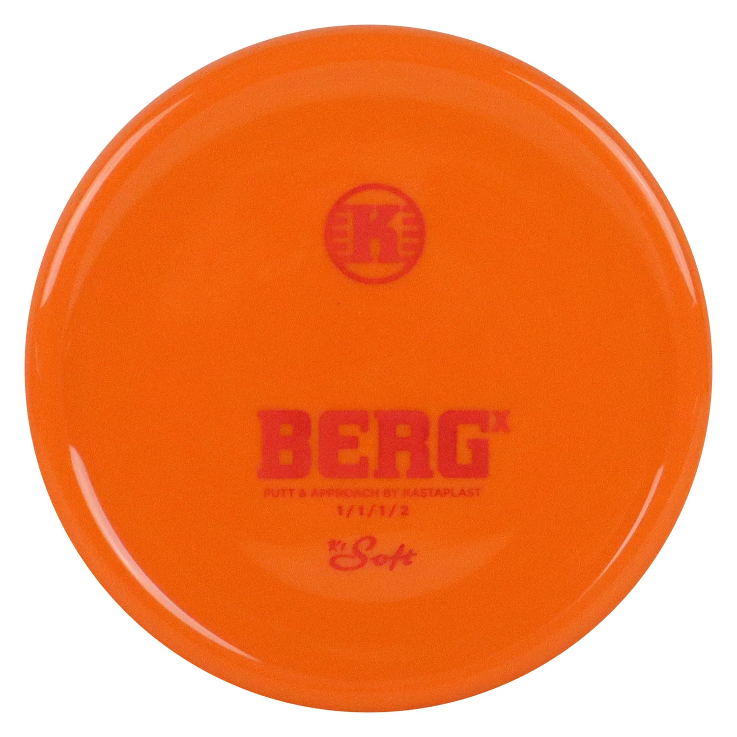 Kastaplast Disc Golf K1 Soft Berg X Putter 1/1/1/2 - Choose Exact Disc - Image 2