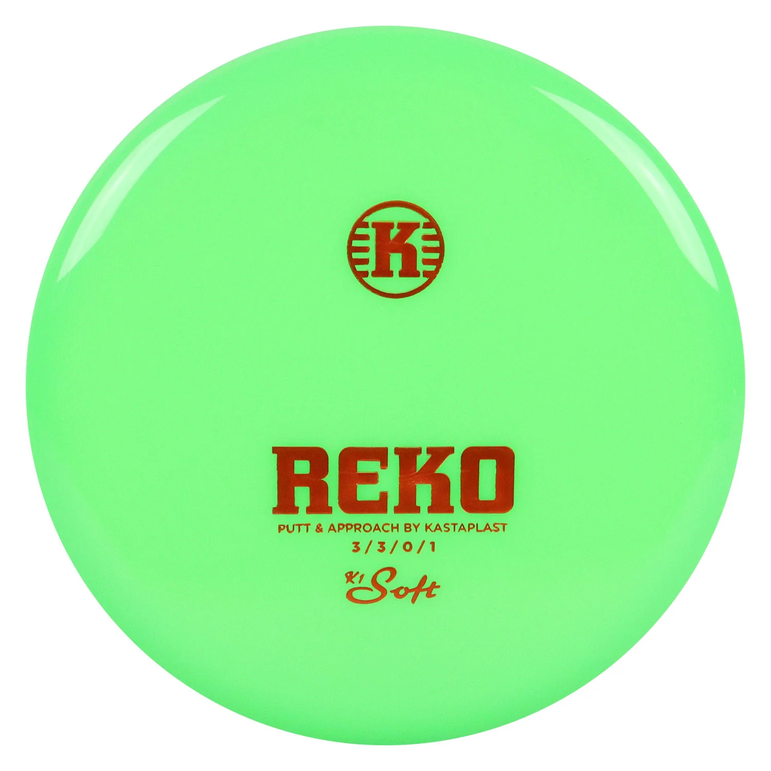 Kastaplast Disc Golf K1 Soft Reko Putter 3/3/0/1 - Choose Exact Disc - Image 4