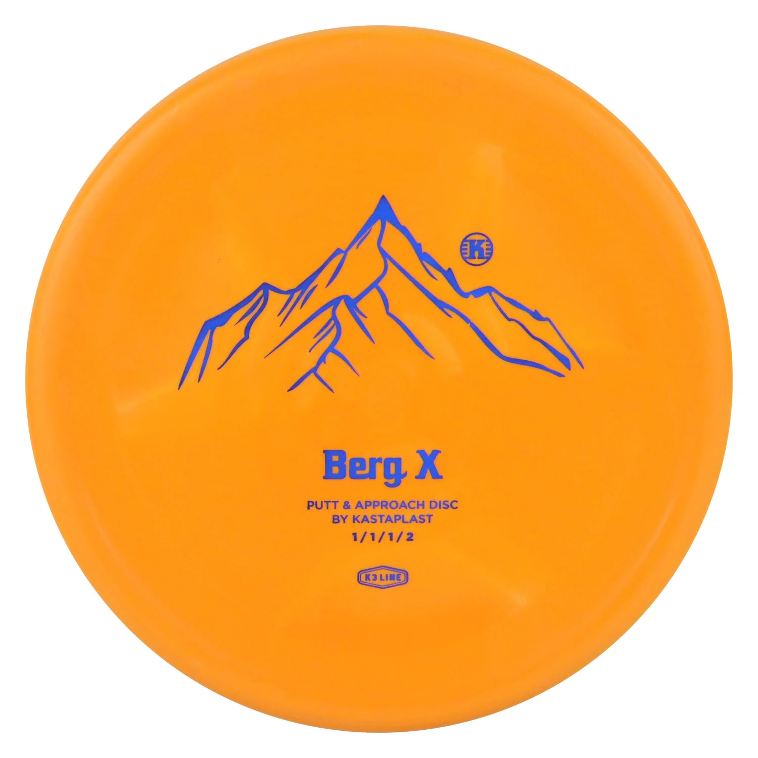 Kastaplast Disc Golf K3 Berg X Putter 1/1/1/2 - Image 2